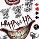 Tattoos Suicide Squad The Joker Harley Quinn Temporary Tattoo Cosplay Halloween - image  on https://www.abracadabrafancydress.com.au