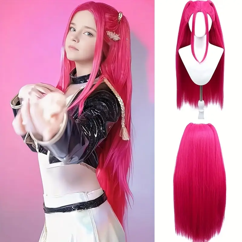 Jessica Long with Fringe Black Wig - image  on https://www.abracadabrafancydress.com.au