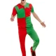 Elf Costume Boys Girls Child Santas Little Helper Red And Green Funny Xmas Christmas Fancy Dress - image  on https://www.abracadabrafancydress.com.au