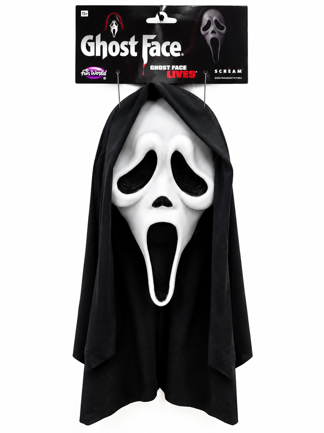 Rubber Horror Skull Mask - image Scream-Mask on https://www.abracadabrafancydress.com.au