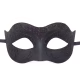 Aqua Blue and Black Face Eye Mask Masquerade Party - image  on https://www.abracadabrafancydress.com.au