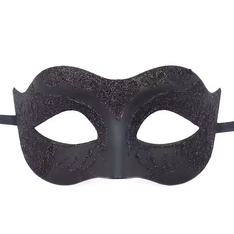 Black Cat Woman Mask Masquerade Party Batman Costume Catwoman - image  on https://www.abracadabrafancydress.com.au