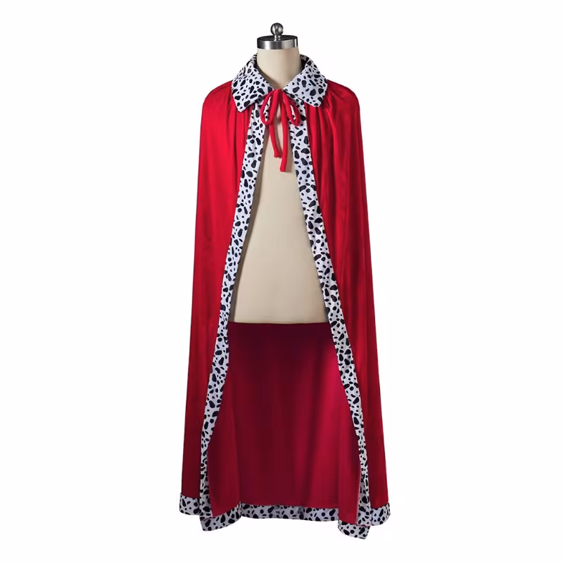 Child Red Superhero Cape Satin Cape 55cm Childrens Boy Girl School Halloween - image  on https://www.abracadabrafancydress.com.au