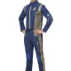 Gold Star Trek Captain Kirk Next Generation Shirt Mens Uniform Costume Space - image  on https://www.abracadabrafancydress.com.au