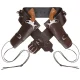 Shoulder Holster with Toy Gun 21.5cm Detective Gangster Costume Prop Accessory - image  on https://www.abracadabrafancydress.com.au