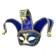 Venetian Black and Gold Eyemask Eye Mask Masquerade Ball Costume - image  on https://www.abracadabrafancydress.com.au