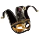 Venetian Jester Eyemask Blue Harlequin Eye Mask Masquerade Costume - image  on https://www.abracadabrafancydress.com.au