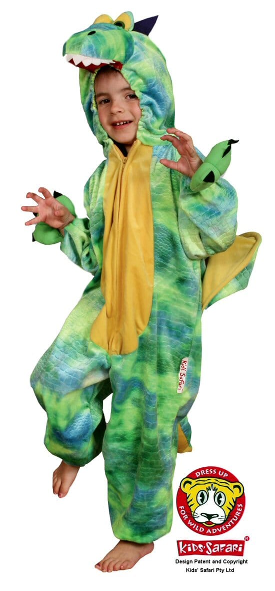 Cheetah Jaguar Leapard Costume Child Age 6-8 Years Animal Safari Fancy Dress Ex Hire Costume - image DragonCostume_KidsSafari-lg-1 on https://www.abracadabrafancydress.com.au