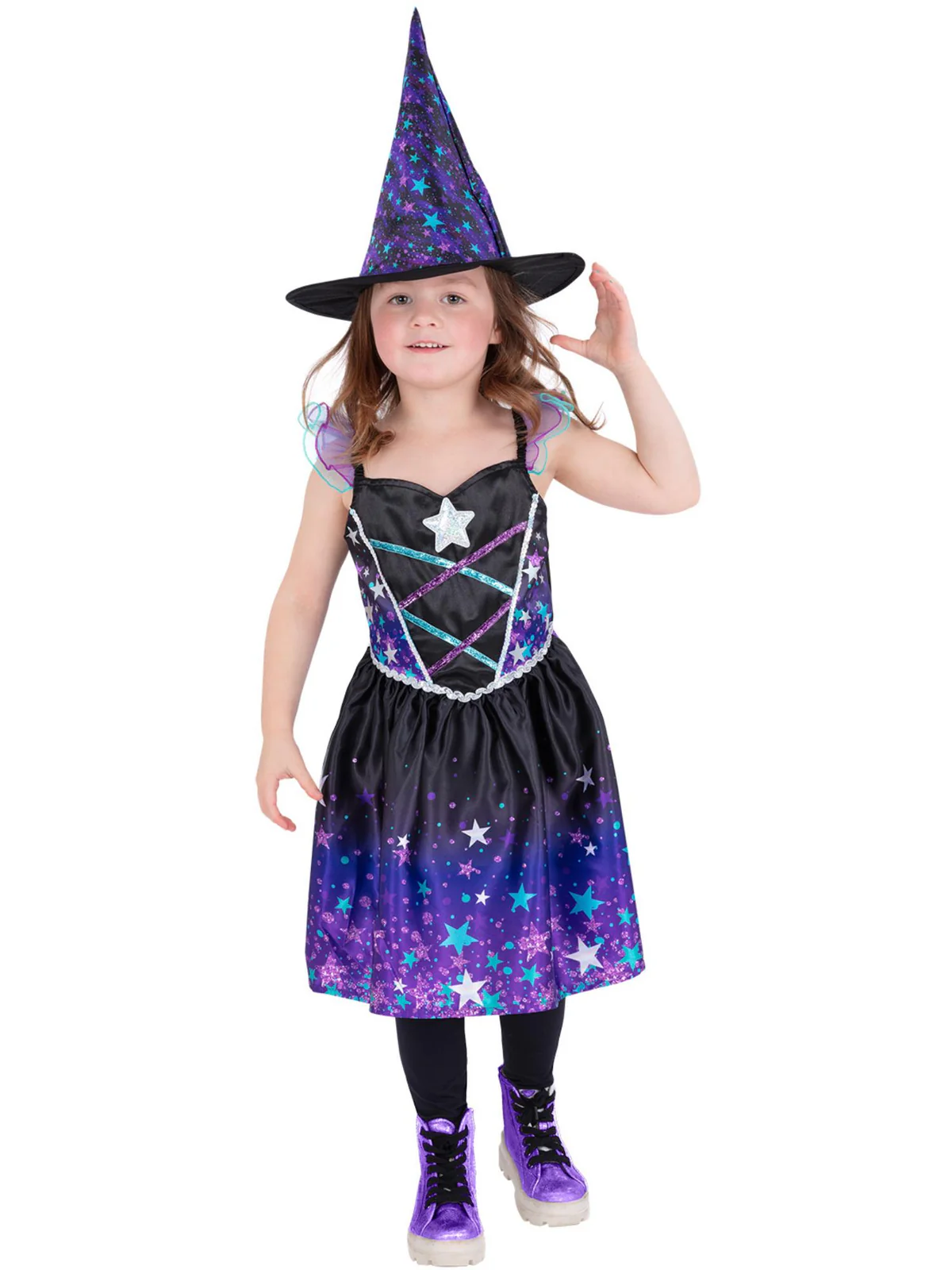 Witch Costume Girls Child Room On The Broom Official Julia Donaldson Book Week - image  on https://www.abracadabrafancydress.com.au