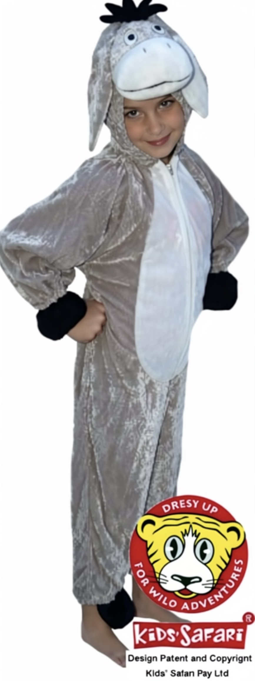 Cheetah Jaguar Leapard Costume Child Age 6-8 Years Animal Safari Fancy Dress Ex Hire Costume - image IMG_7168 on https://www.abracadabrafancydress.com.au