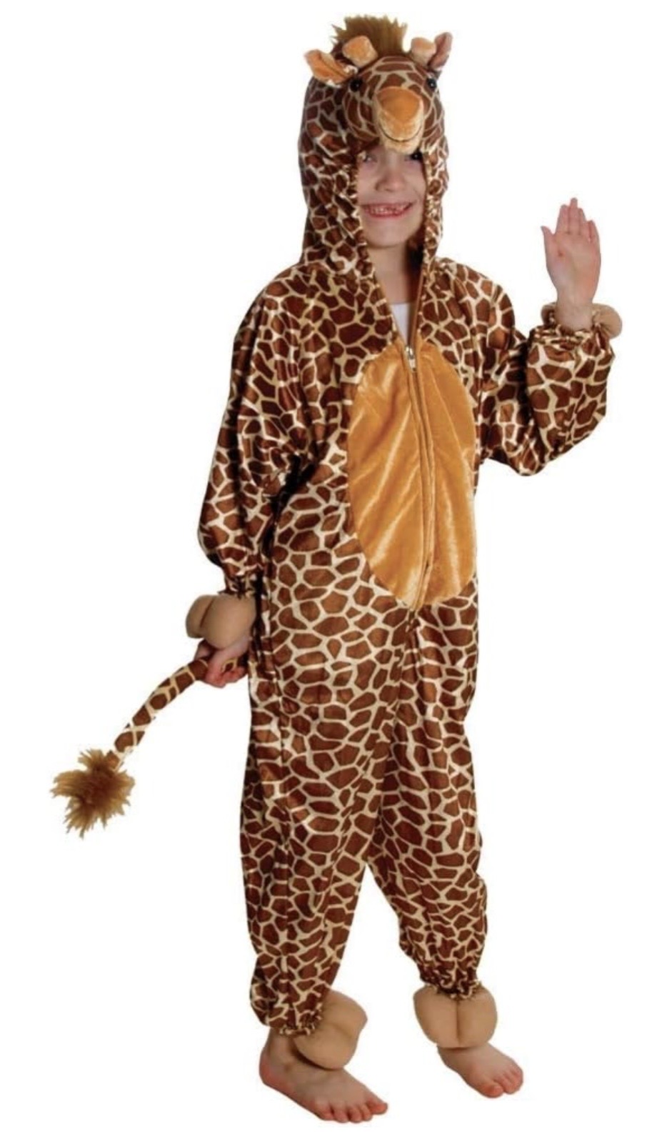 Cheetah Jaguar Leapard Costume Child Age 6-8 Years Animal Safari Fancy Dress Ex Hire Costume - image IMG_7179 on https://www.abracadabrafancydress.com.au