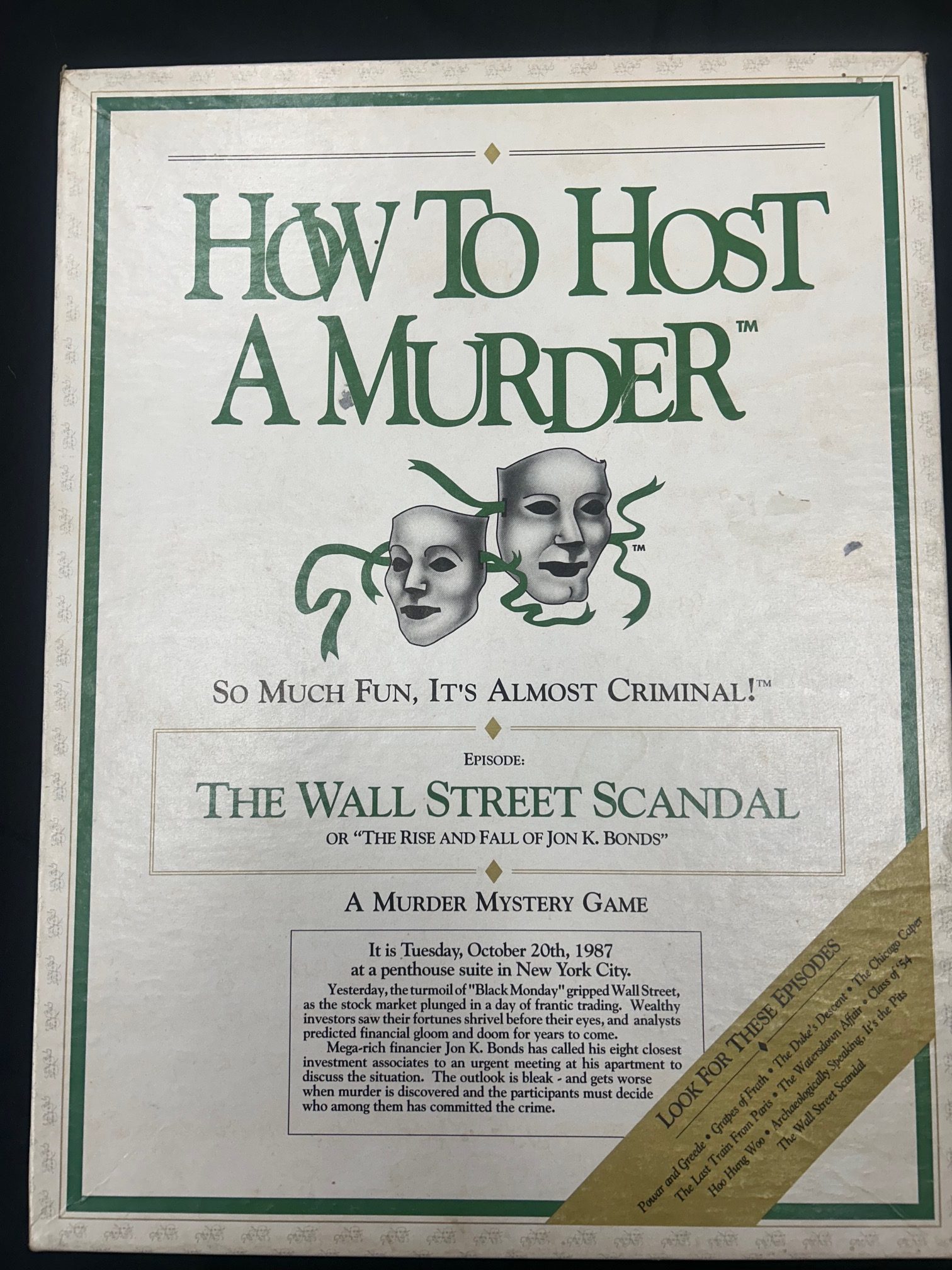 How To Host A Murder Star Trek The Next Generation Mystery Board Game Ventura Games Ex Hire Game - image  on https://www.abracadabrafancydress.com.au