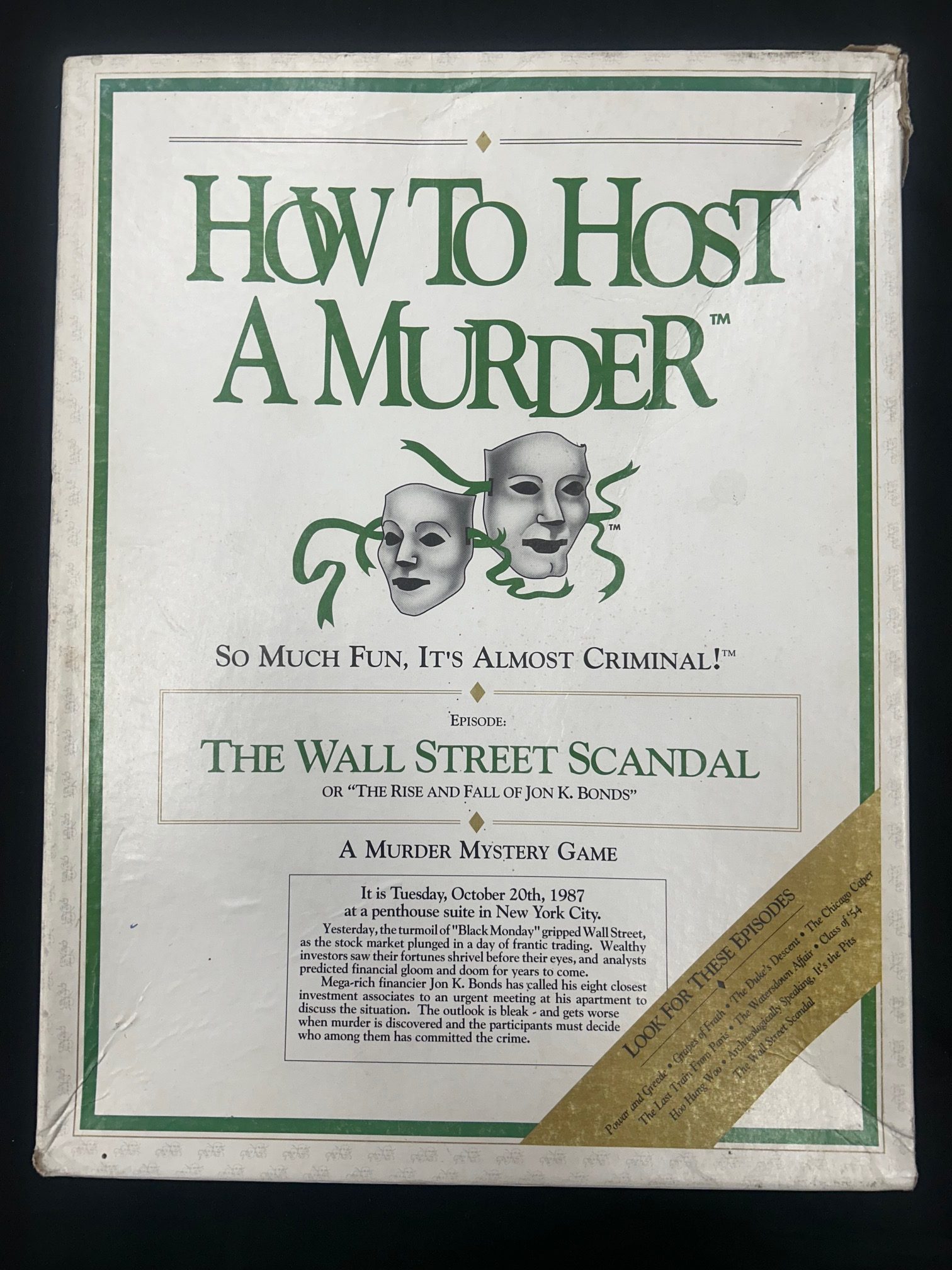 How To Host A Murder Star Trek The Next Generation Mystery Board Game Ventura Games Ex Hire Game - image  on https://www.abracadabrafancydress.com.au