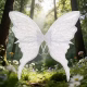 Fairy Black Butterfly Wings 80cm x 75cm - image  on https://www.abracadabrafancydress.com.au