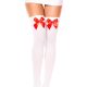 Harlequin Jester Opaque Checker Diamond Stockings Tights Black and White Alice Wonderland Costume - image 1466402526-4742WhtRed-80x80 on https://www.abracadabrafancydress.com.au