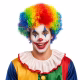 Crazy Clown Red Wig Afro Curly Ladies Mens Circus Fancy Dress Costume Wig - image  on https://www.abracadabrafancydress.com.au