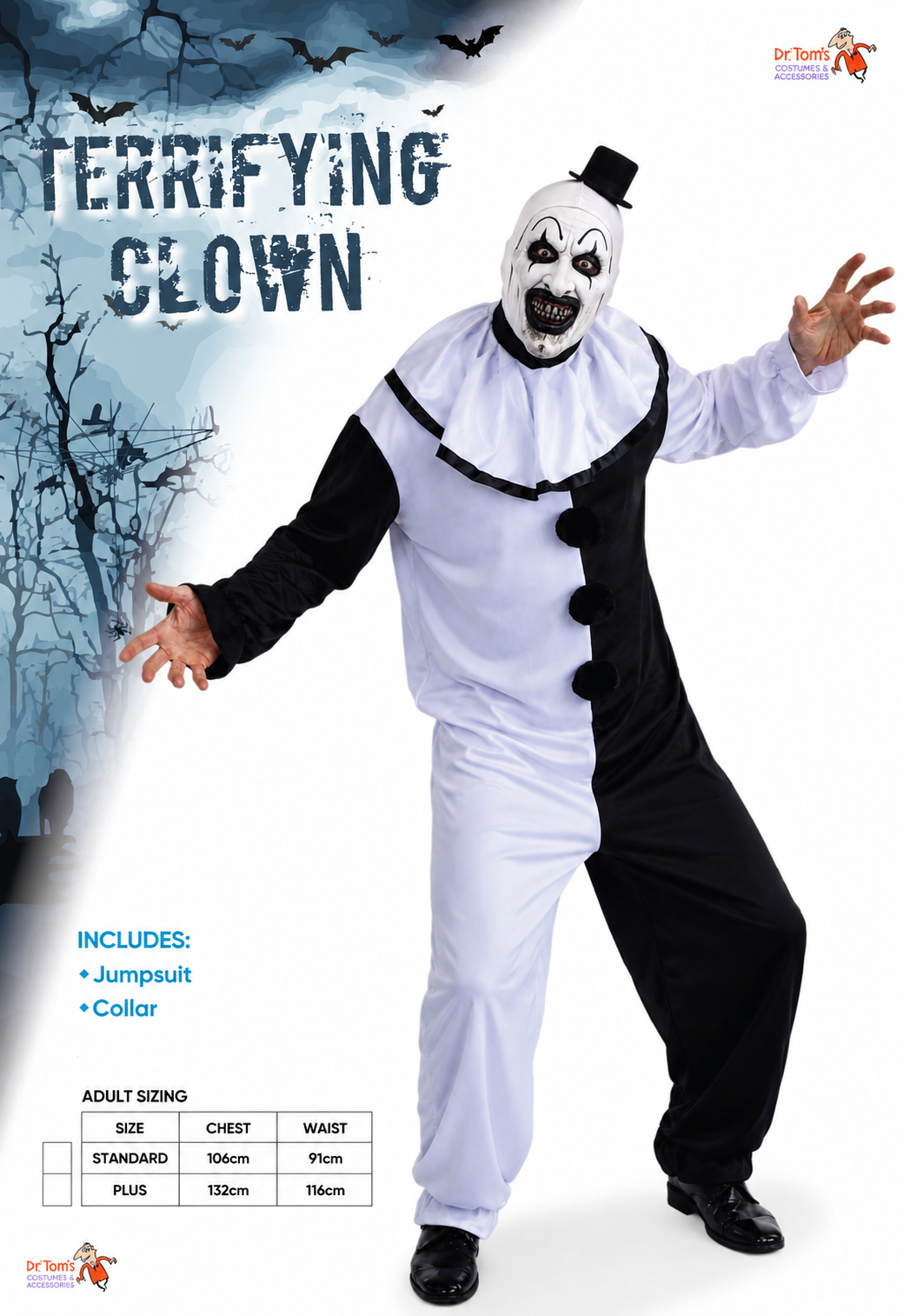 Taco Costume Funny Food Mexican Spanish Fiesta - image Terrifier-cover on https://www.abracadabrafancydress.com.au