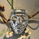 Rhinestone Skull Face Mask Full Inlaid High Gloss Rhinestones with Black Rhinestone Details Halloween Skeleton Grim Reaper Day Of The Dead Costume Fancy Dress - image  on https://www.abracadabrafancydress.com.au